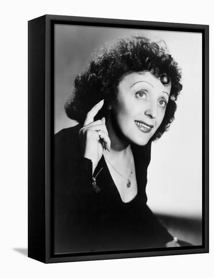 Edith Piaf, French Ballad Singer in Publicity Still from 1947-null-Framed Stretched Canvas