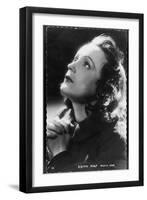 Edith Piaf French Singer-null-Framed Premium Photographic Print