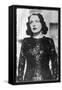 Edith Piaf French Singer-null-Framed Stretched Canvas