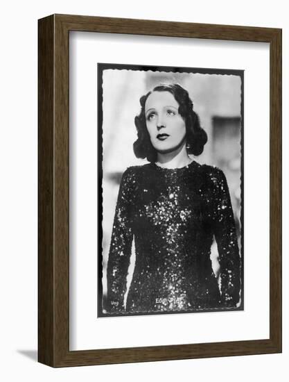 Edith Piaf French Singer-null-Framed Photographic Print