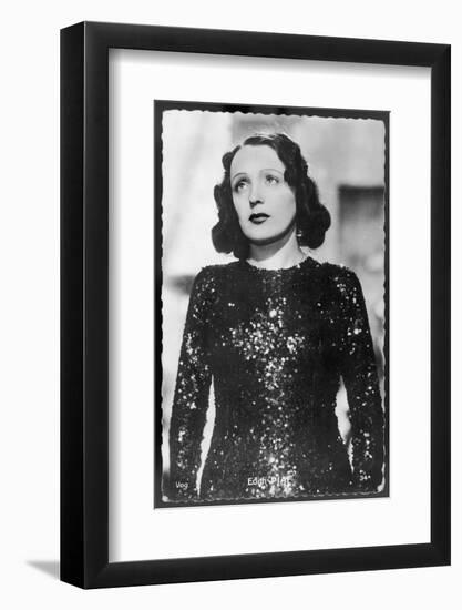 Edith Piaf French Singer-null-Framed Photographic Print