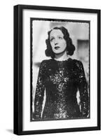 Edith Piaf French Singer-null-Framed Photographic Print