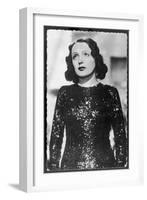 Edith Piaf French Singer-null-Framed Photographic Print