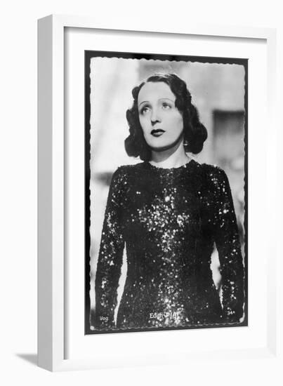 Edith Piaf French Singer-null-Framed Photographic Print