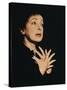 Edith Piaf Photo-null-Stretched Canvas