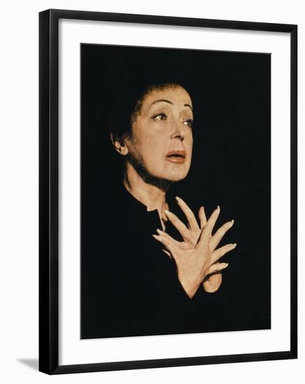 Edith Piaf Photo-null-Framed Photographic Print