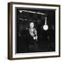 Edith Piaf Recording-DR-Framed Premium Photographic Print