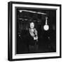 Edith Piaf Recording-DR-Framed Premium Photographic Print