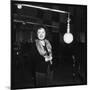 Edith Piaf Recording-DR-Mounted Photographic Print