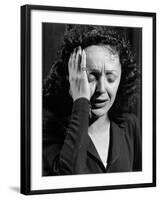 Edith Piaf-Gjon Mili-Framed Premium Photographic Print