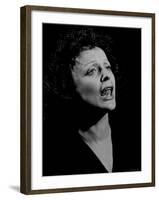 Edith Piaf-Gjon Mili-Framed Premium Photographic Print