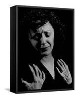 Edith Piaf-Gjon Mili-Framed Stretched Canvas