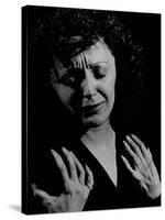 Edith Piaf-Gjon Mili-Stretched Canvas