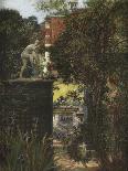 The Garden of Alma-Tadema's House, 1911 (Oil on Canvas)-Edith Ridley Corbet-Giclee Print