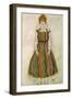 Edith Schiele, 1915-Egon Schiele-Framed Giclee Print