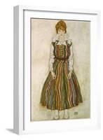 Edith Schiele, 1915-Egon Schiele-Framed Giclee Print