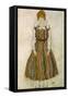 Edith Schiele, 1915-Egon Schiele-Framed Stretched Canvas