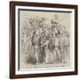 Edith Selby Kneeling Between Sir Richard and Sir Roland Graeme-William James Linton-Framed Giclee Print