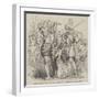 Edith Selby Kneeling Between Sir Richard and Sir Roland Graeme-William James Linton-Framed Giclee Print