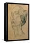 Edith Sitwell, 1918-Nina Hamnett-Framed Stretched Canvas