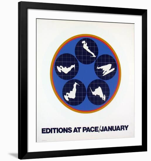 Editions at Pace, 1969-Ernest Trova-Framed Serigraph