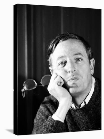 Editor Conservative Weekly "National Review", Host of TV Program "Firingline", William F Buckley Jr-Alfred Eisenstaedt-Stretched Canvas