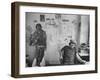 Editor of Chicago Underground Newspaper John Walrus Sitting in Office-Lee Balterman-Framed Photographic Print