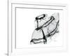 Editorial X-Ray Skirt-Albert Koetsier-Framed Premium Giclee Print