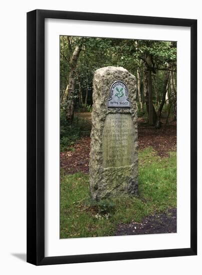 Edlmann Memorial, Petts Wood, Kent, 2005-Peter Thompson-Framed Photographic Print