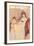 Edma, the Sister of the Artist with Her Daughter-Berthe Morisot-Framed Art Print