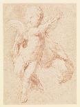 Cheval vu jusqu'aux avant-bras de face-Edme Bouchardon-Giclee Print