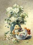 Vase of Spring Blossom-Edmond Coppenolle-Stretched Canvas