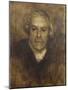 Edmond De Goncourt (1822-96) C.1892 (Oil on Canvas)-Eugene Carriere-Mounted Giclee Print