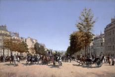 La place Clichy en 1896-Edmond Grandjean-Mounted Giclee Print