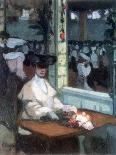Waiting (Moulin De La Galette), 1905-Edmond Lempereur-Stretched Canvas