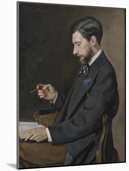 Edmond Maître, 1869-Jean Frederic Bazille-Mounted Giclee Print