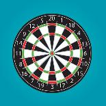 Darts Vector-Edmond Mihai Vertes-Mounted Art Print