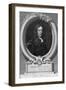 Edmond Waller, 17th Century English Poet-George Vertue-Framed Giclee Print