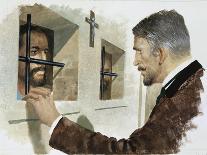 The Prisoner, from Heart-Edmondo De Amicis-Framed Stretched Canvas