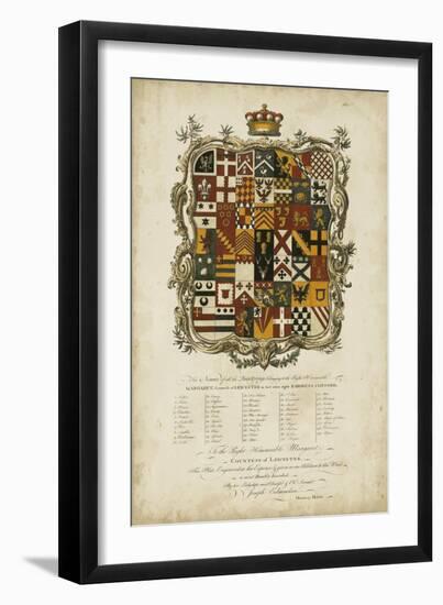 Edmondson Heraldry I-Edmondson-Framed Art Print