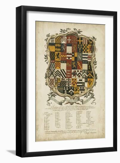 Edmondson Heraldry III-Edmondson-Framed Art Print