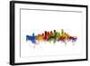 Edmonton Canada Skyline-Michael Tompsett-Framed Art Print