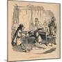 'Edmund and Leof', c1860, (c1860)-John Leech-Mounted Giclee Print