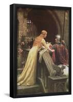 Edmund Blair Leighton (A Lady's Favor) Art Poster Print-null-Framed Poster