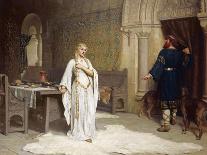 The Accolade-Edmund Blair Leighton-Art Print