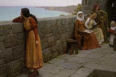 The Accolade-Edmund Blair Leighton-Art Print