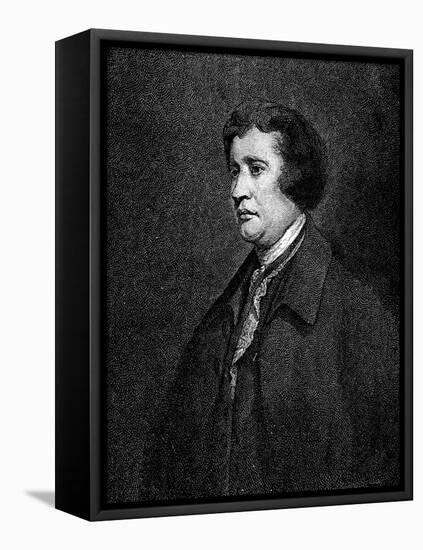 Edmund Burke-Joshua Reynolds-Framed Stretched Canvas