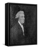 Edmund Burke-Joshua Reynolds-Framed Stretched Canvas