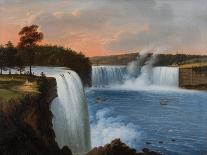 Niagara Falls, 1850-Edmund C. Coates-Stretched Canvas