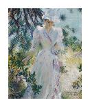 Mother and Child in Pine Woods-Edmund Charles Tarbell-Giclee Print